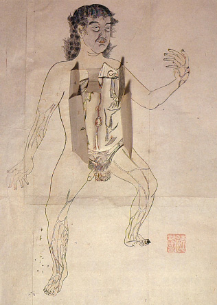 Edo-period medical illustration -- 